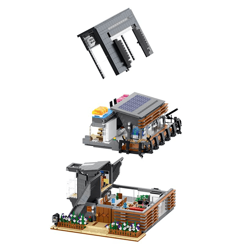 The Lambda House 3831pcs-1
