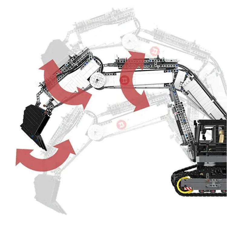 REMOTE CONTROLLED HEAVY DUTY DIGGER 4342PCS-3