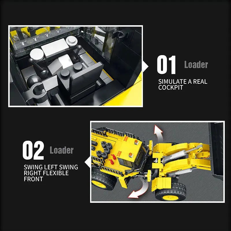 REMOTE CONTROLLED LOADER 1875PCS-3