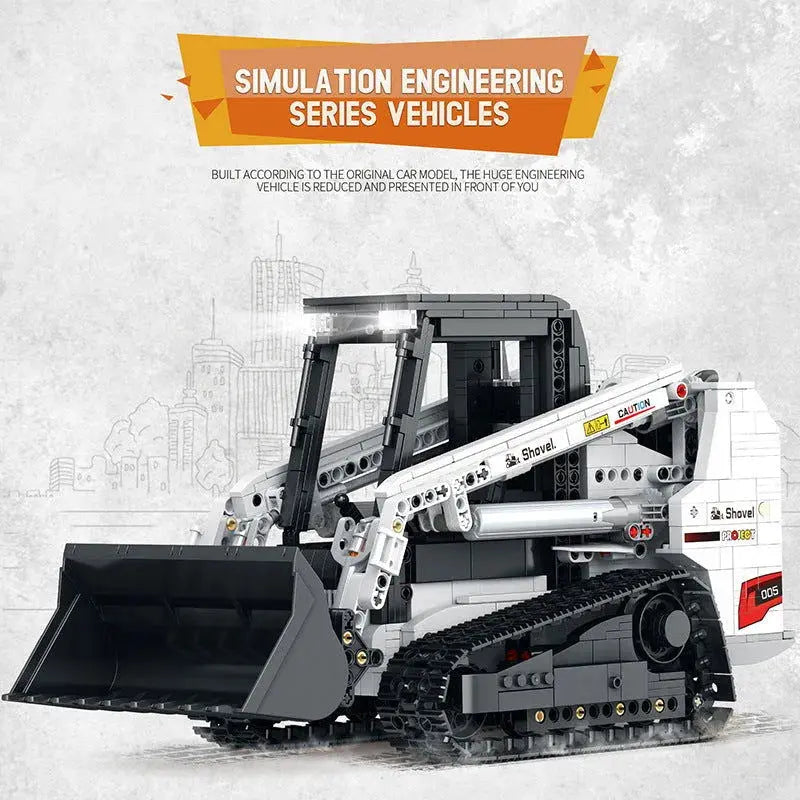 REMOTE CONTROLLED TRACK LOADER 1365PCS-1