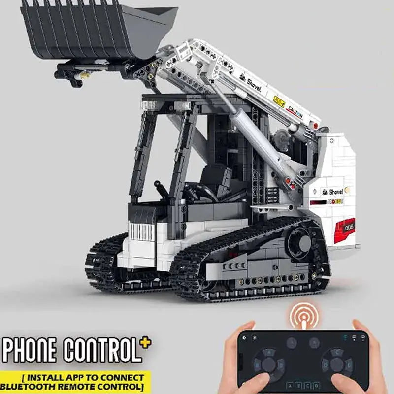 REMOTE CONTROLLED TRACK LOADER 1365PCS-2