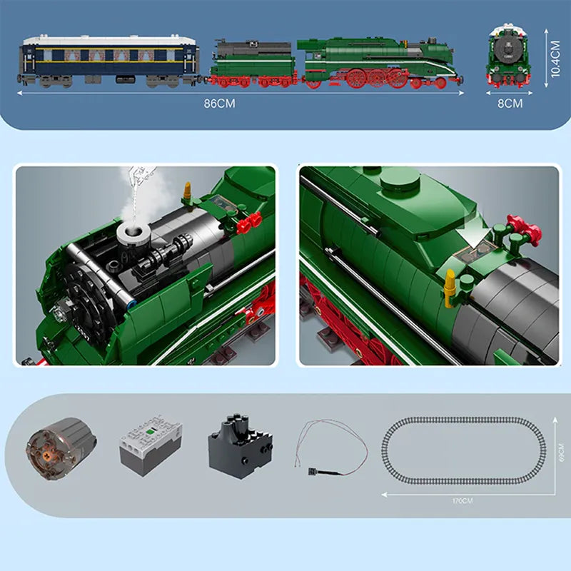 BR18 201 German Express 2347pcs-3
